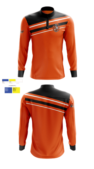 Quarter Zip Jacket, Beverly Hills High School Band, Spirit Store, Teamtime, Team time, sublimation, custom sports apparel, team uniforms, spirit wear, spiritwear, sports uniforms, custom shirts, team store, custom team store, fundraiser sports, apparel fundraiser