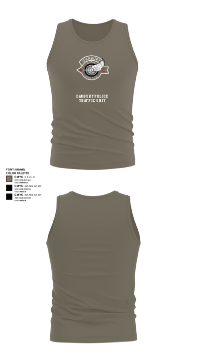 Danbury Police Traffic Unit 20625230 Tank Top - 75