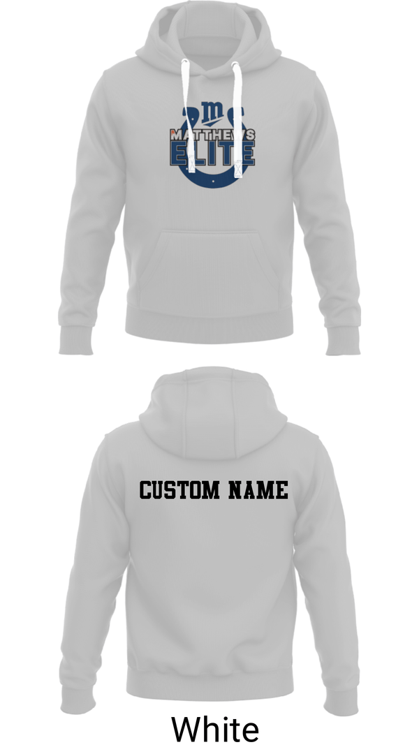 Hoodie, Matthews Elite, Football, Teamtime, Team time, sublimation, custom sports apparel, team uniforms, spirit wear, spiritwear, sports uniforms, custom shirts, team store, custom team store, fundraiser sports, apparel fundraiser