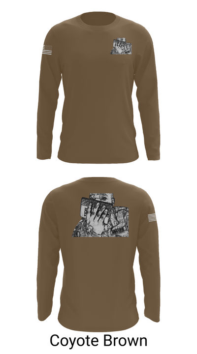 29th MP CO. 14693703 Long Sleeve Performance Shirt - 6