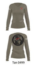 FSC 1-1SFG 4973174 Women's Long Sleeve V-neck Shirt -1 77