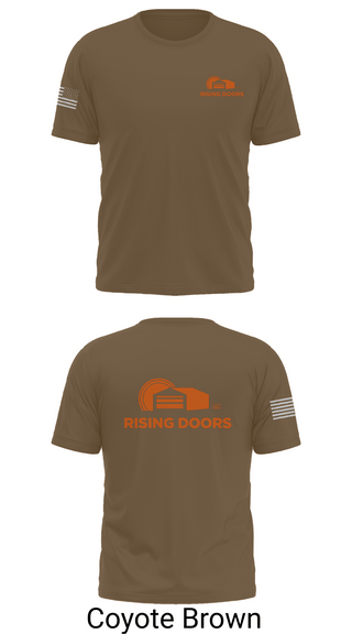 Short Sleeve Performance Shirt, Rising Doors, Army, Teamtime, Team time, sublimation, custom sports apparel, team uniforms, spirit wear, spiritwear, sports uniforms, custom shirts, team store, custom team store, fundraiser sports, apparel fundraiser