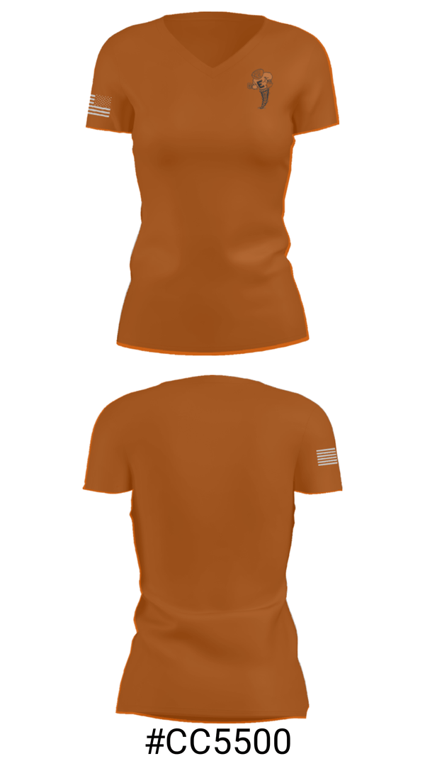 Women's Short Sleeve Vneck Shirt, Elizabethton High School Softball, Softball, Teamtime, Team time, sublimation, custom sports apparel, team uniforms, spirit wear, spiritwear, sports uniforms, custom shirts, team store, custom team store, fundraiser sports, apparel fundraiser