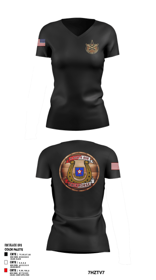 Womens Short Sleeve Vneck Shirt, 4/409th BSB, Army, Teamtime, Team time, sublimation, custom sports apparel, team uniforms, spirit wear, spiritwear, sports uniforms, custom shirts, team store, custom team store, fundraiser sports, apparel fundraiser