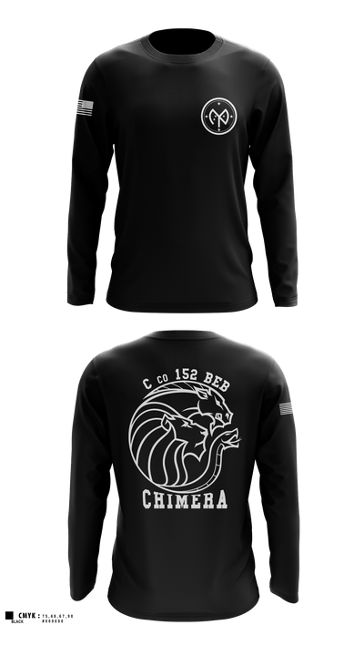 C co 152 BEB 45223010 Long Sleeve Performance Shirt 1