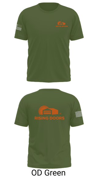 Short Sleeve Performance Shirt, Rising Doors, Army, Teamtime, Team time, sublimation, custom sports apparel, team uniforms, spirit wear, spiritwear, sports uniforms, custom shirts, team store, custom team store, fundraiser sports, apparel fundraiser