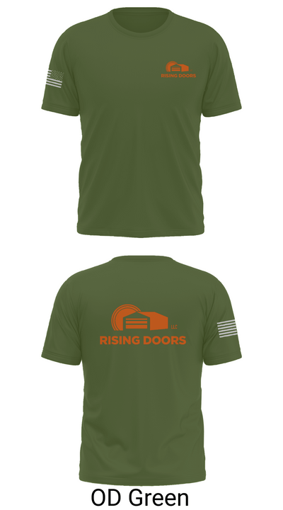 Rising Doors 80958329 Short Sleeve Performance Shirt - 56