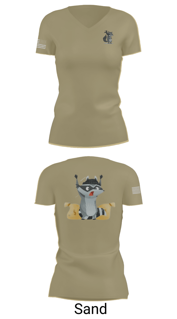 Womens Short Sleeve Vneck Shirt, 2-2 B Co., Army, Teamtime, Team time, sublimation, custom sports apparel, team uniforms, spirit wear, spiritwear, sports uniforms, custom shirts, team store, custom team store, fundraiser sports, apparel fundraiser