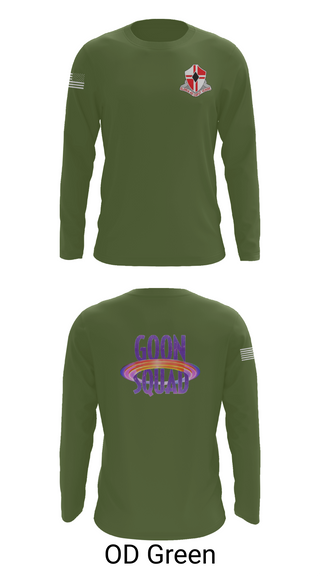 Long Sleeve Performance Shirt, 92nd Engineers, , Teamtime, Team time, sublimation, custom sports apparel, team uniforms, spirit wear, spiritwear, sports uniforms, custom shirts, team store, custom team store, fundraiser sports, apparel fundraiser