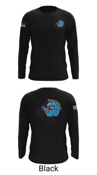 Long Sleeve Performance Shirt, Robs Gym, Wrestling, Teamtime, Team time, sublimation, custom sports apparel, team uniforms, spirit wear, spiritwear, sports uniforms, custom shirts, team store, custom team store, fundraiser sports, apparel fundraiser