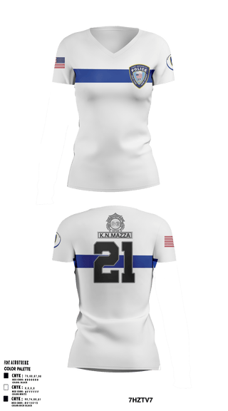 Womens Short Sleeve Vneck Shirt, WLEA, Police, Teamtime, Team time, sublimation, custom sports apparel, team uniforms, spirit wear, spiritwear, sports uniforms, custom shirts, team store, custom team store, fundraiser sports, apparel fundraiser