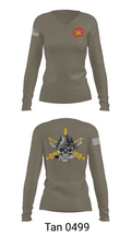 Bravo 4-5 ADA 95888654 Women's Long Sleeve V-neck Shirt - 77