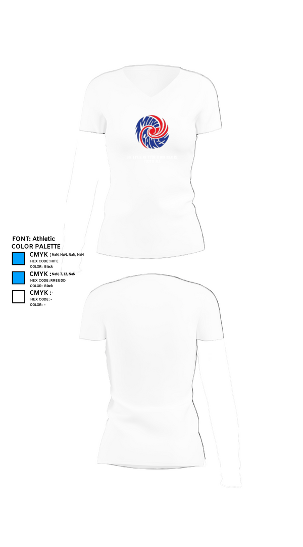 Women's Short Sleeve Vneck Shirt, GHYFA Hartford Minicanes Football, Football, Teamtime, Team time, sublimation, custom sports apparel, team uniforms, spirit wear, spiritwear, sports uniforms, custom shirts, team store, custom team store, fundraiser sports, apparel fundraiser
