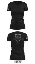B and J Detailing 43609059 Women's Short Sleeve V-neck Shirt - 38