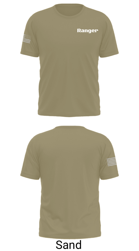 Short Sleeve Performance Shirt, Ranger, Army, Teamtime, Team time, sublimation, custom sports apparel, team uniforms, spirit wear, spiritwear, sports uniforms, custom shirts, team store, custom team store, fundraiser sports, apparel fundraiser