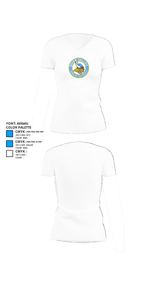 Womens Short Sleeve Vneck Shirt, River Valley Middle School Cross Country, Cross Country, Teamtime, Team time, sublimation, custom sports apparel, team uniforms, spirit wear, spiritwear, sports uniforms, custom shirts, team store, custom team store, fundraiser sports, apparel fundraiser