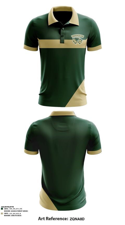 Short Sleeve Performance Polo, Wolverines, , Teamtime, Team time, sublimation, custom sports apparel, team uniforms, spirit wear, spiritwear, sports uniforms, custom shirts, team store, custom team store, fundraiser sports, apparel fundraiser