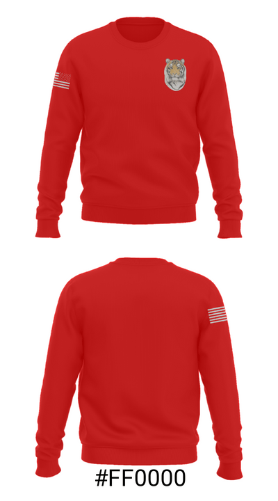 Blountstown High School Track 4855067 Crew Neck Sweatshirt - 16