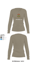 Apache company, 4-6 IN 88523274 Women's Long Sleeve V-neck Shirt - 62