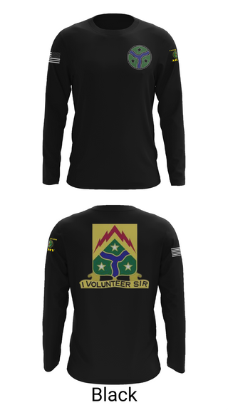 Long Sleeve Performance Shirt, 278th Armored Cavalry, Army, Teamtime, Team time, sublimation, custom sports apparel, team uniforms, spirit wear, spiritwear, sports uniforms, custom shirts, team store, custom team store, fundraiser sports, apparel fundraiser