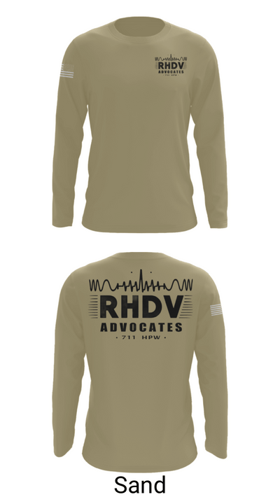 711 HPW/RHDV 93111099 Long Sleeve Performance Shirt - 86