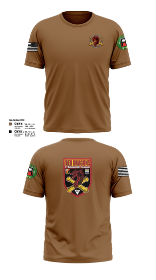 Short Sleeve Performance Shirt, 2-306th FAR, Army, Teamtime, Team time, sublimation, custom sports apparel, team uniforms, spirit wear, spiritwear, sports uniforms, custom shirts, team store, custom team store, fundraiser sports, apparel fundraiser