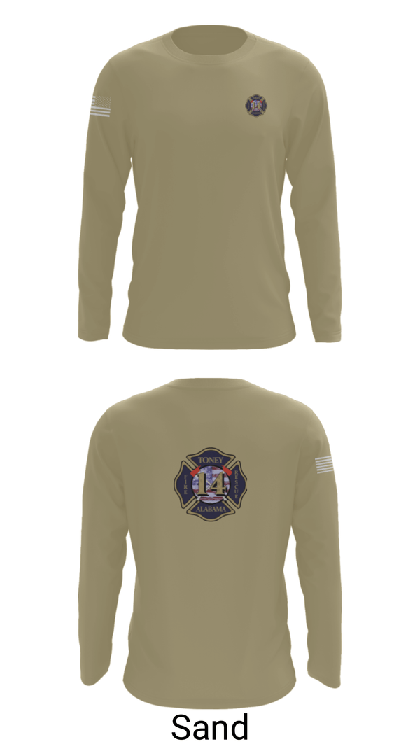 Long Sleeve Performance Shirt, Tony Volunteer Fire Department, Fire Department, Teamtime, Team time, sublimation, custom sports apparel, team uniforms, spirit wear, spiritwear, sports uniforms, custom shirts, team store, custom team store, fundraiser sports, apparel fundraiser