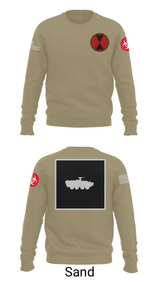 Crew Neck Sweatshirt, RECCE, Army, Teamtime, Team time, sublimation, custom sports apparel, team uniforms, spirit wear, spiritwear, sports uniforms, custom shirts, team store, custom team store, fundraiser sports, apparel fundraiser