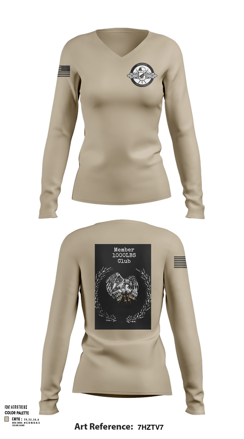 Womens Long Sleeve Vneck Shirt, Fernspäh, Army, Teamtime, Team time, sublimation, custom sports apparel, team uniforms, spirit wear, spiritwear, sports uniforms, custom shirts, team store, custom team store, fundraiser sports, apparel fundraiser