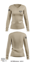 BIG BROTHERS COMBATIVES 49516919 Women's Long Sleeve V-neck Shirt - 104