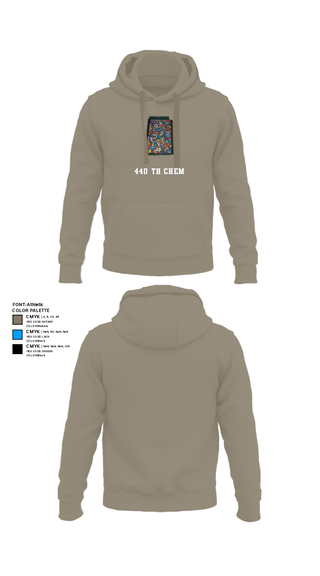 Hoodie, 440 th Chem, Army, Teamtime, Team time, sublimation, custom sports apparel, team uniforms, spirit wear, spiritwear, sports uniforms, custom shirts, team store, custom team store, fundraiser sports, apparel fundraiser