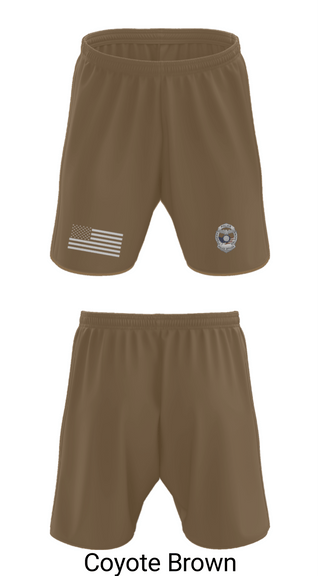 Athletic Shorts With Pockets, Haskell Police Department, Police, Teamtime, Team time, sublimation, custom sports apparel, team uniforms, spirit wear, spiritwear, sports uniforms, custom shirts, team store, custom team store, fundraiser sports, apparel fundraiser