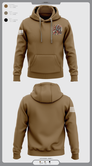Hoodie, Comanche Squad, Army, Teamtime, Team time, sublimation, custom sports apparel, team uniforms, spirit wear, spiritwear, sports uniforms, custom shirts, team store, custom team store, fundraiser sports, apparel fundraiser