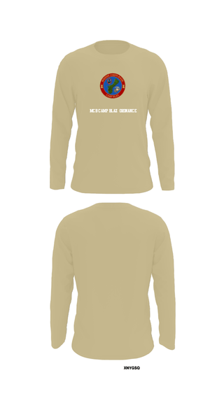 Long Sleeve Performance Shirt, MCB Camp Blaz Ordnance, Marines, Teamtime, Team time, sublimation, custom sports apparel, team uniforms, spirit wear, spiritwear, sports uniforms, custom shirts, team store, custom team store, fundraiser sports, apparel fundraiser