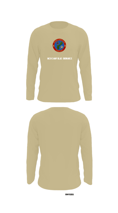 MCB Camp Blaz Ordnance 73476063 Long Sleeve Performance Shirt - 92