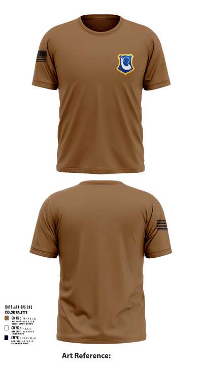 C-Co. 1-181st 51621268 Short Sleeve Performance Shirt - 104