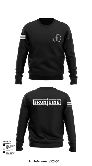 Crew Neck Sweatshirt, Friends Baptist Church, , Teamtime, Team time, sublimation, custom sports apparel, team uniforms, spirit wear, spiritwear, sports uniforms, custom shirts, team store, custom team store, fundraiser sports, apparel fundraiser