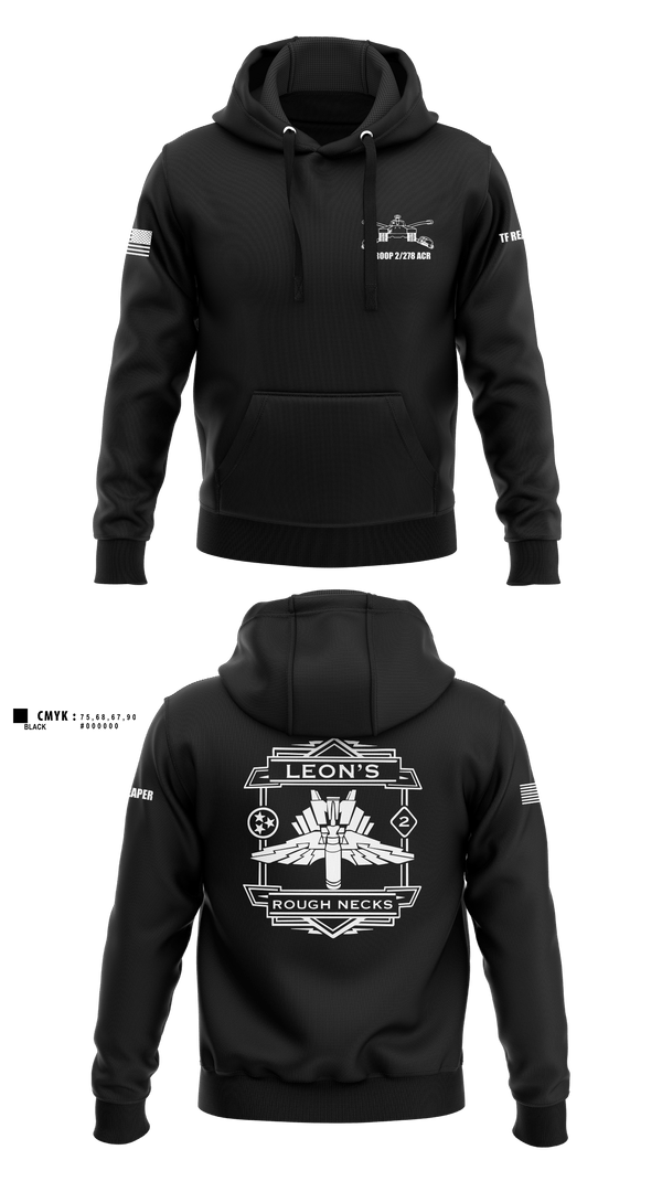 Hoodie, Q TROOP 2/278 ACR, National Guard, Teamtime, Team time, sublimation, custom sports apparel, team uniforms, spirit wear, spiritwear, sports uniforms, custom shirts, team store, custom team store, fundraiser sports, apparel fundraiser