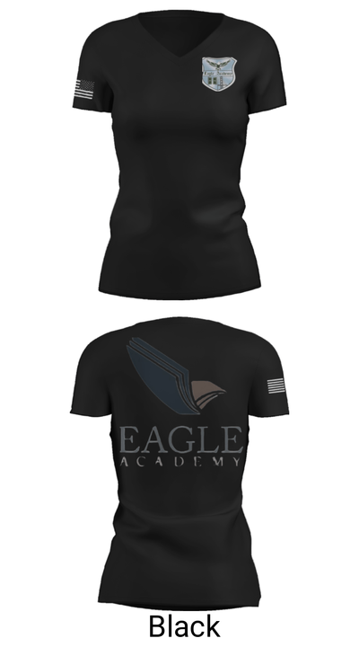Eagle b team 4759498 Women's Short Sleeve V-neck Shirt - 38