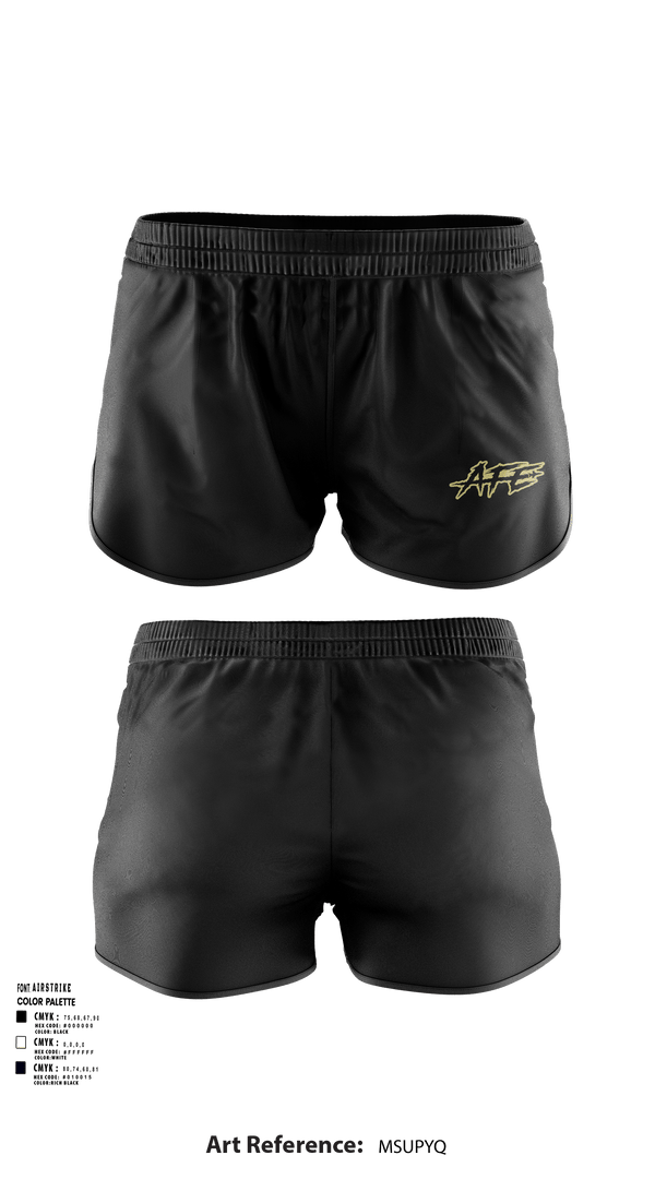 Ranger Panties, 162 AFE, Air Force, Teamtime, Team time, sublimation, custom sports apparel, team uniforms, spirit wear, spiritwear, sports uniforms, custom shirts, team store, custom team store, fundraiser sports, apparel fundraiser