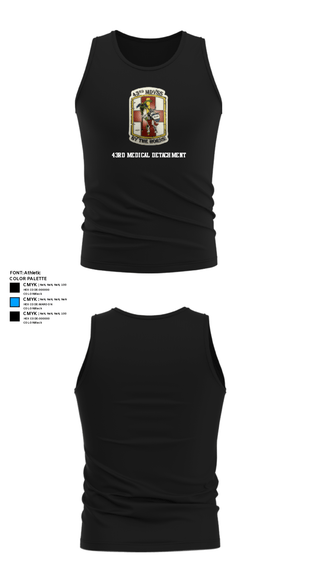 Tank Top, 43rd Medical Detachment, , Teamtime, Team time, sublimation, custom sports apparel, team uniforms, spirit wear, spiritwear, sports uniforms, custom shirts, team store, custom team store, fundraiser sports, apparel fundraiser