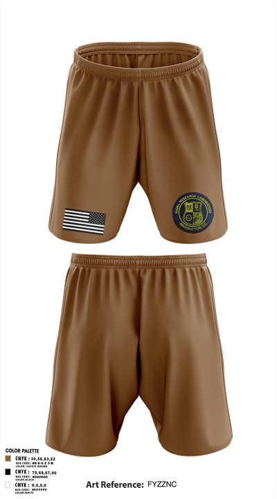 Naval Research Laboratory 46381607 Athletic Shorts With Pockets - 1
