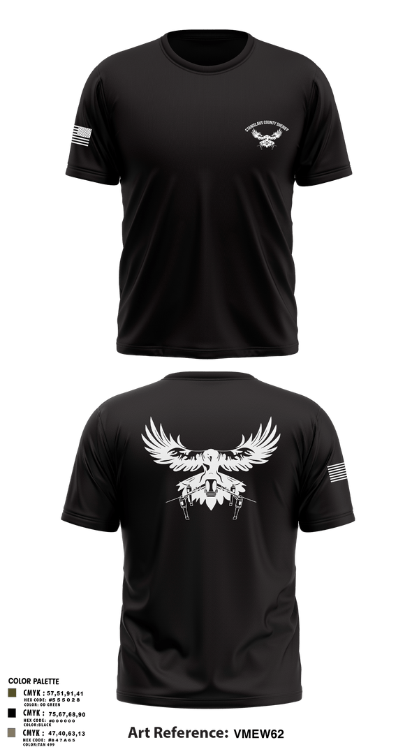 Old School Cotton Feel Shirt, Stanislaus County Sheriff, Police, Teamtime, Team time, sublimation, custom sports apparel, team uniforms, spirit wear, spiritwear, sports uniforms, custom shirts, team store, custom team store, fundraiser sports, apparel fundraiser