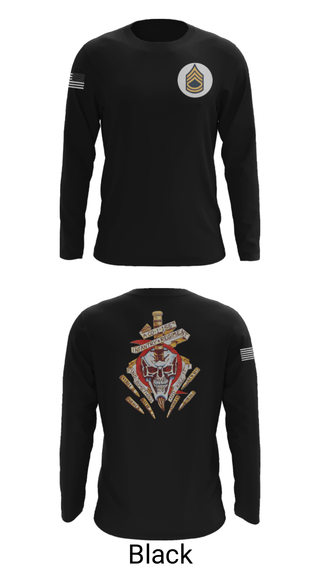 Long Sleeve Performance Shirt, A Co 1/155 INF, Army, Teamtime, Team time, sublimation, custom sports apparel, team uniforms, spirit wear, spiritwear, sports uniforms, custom shirts, team store, custom team store, fundraiser sports, apparel fundraiser