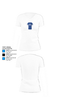 Naples High School Cross Country 74309602 Women's Short Sleeve V-neck Shirt - 18