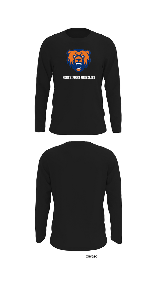 Long Sleeve Performance Shirt, North Point Grizzlies, Golf, Teamtime, Team time, sublimation, custom sports apparel, team uniforms, spirit wear, spiritwear, sports uniforms, custom shirts, team store, custom team store, fundraiser sports, apparel fundraiser