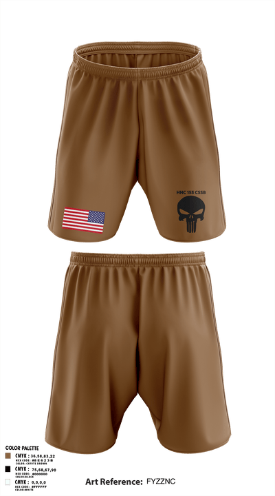 HHC 153 CSSB 55719038 Athletic Shorts With Pockets - 1
