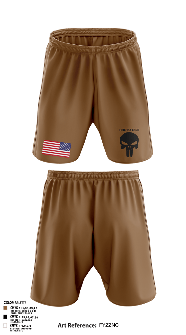 Athletic Shorts With Pockets, HHC 153 CSSB, National Guard, Teamtime, Team time, sublimation, custom sports apparel, team uniforms, spirit wear, spiritwear, sports uniforms, custom shirts, team store, custom team store, fundraiser sports, apparel fundraiser