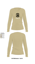 102nd CES 1842645 Women's Long Sleeve V-neck Shirt - 42