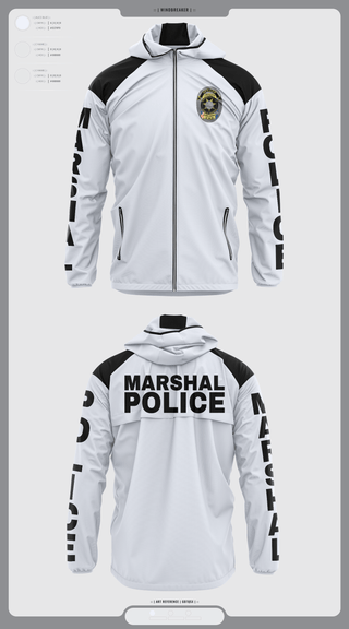 Windbreaker, Las Vegas city marshals, Police, Teamtime, Team time, sublimation, custom sports apparel, team uniforms, spirit wear, spiritwear, sports uniforms, custom shirts, team store, custom team store, fundraiser sports, apparel fundraiser